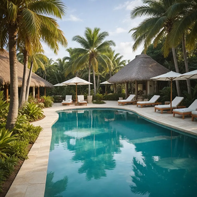 Experience the elegance of hotels with swim up rooms in the Dominican Republic