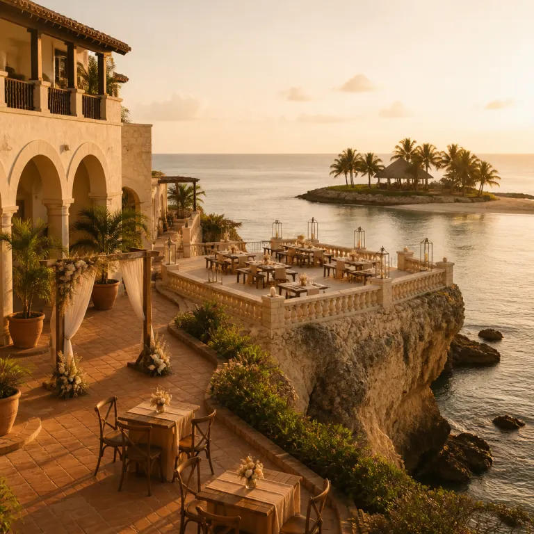The Dominican wedding venue decision: colonial courtyard, cliffside terrace or private island?