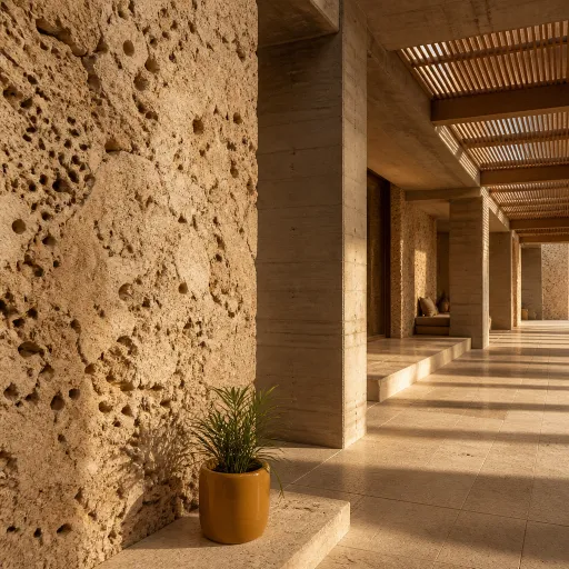 Reading a Dominican hotel through its architecture: what coral stone, concrete and open-air lobbies actually signal